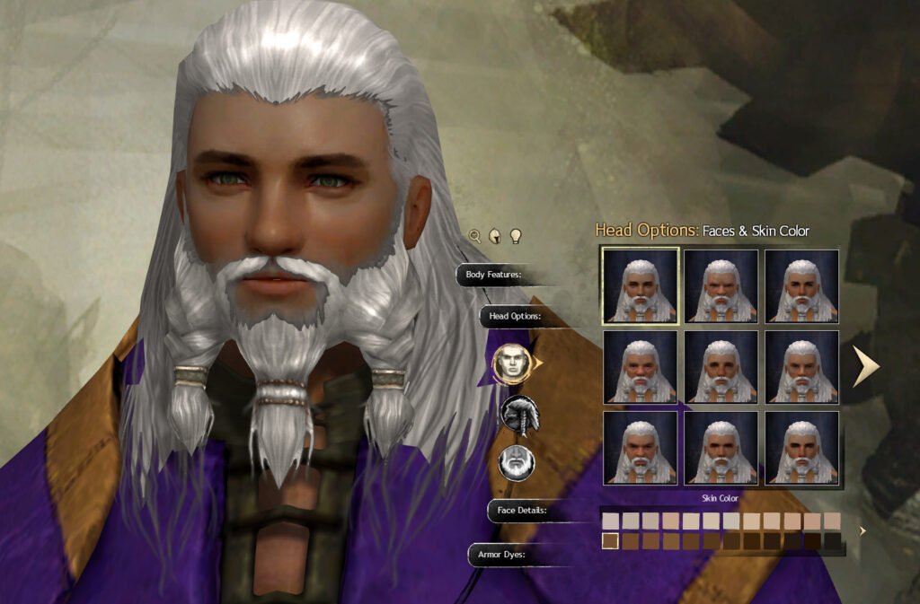 Norn Race Character Creation in GW2