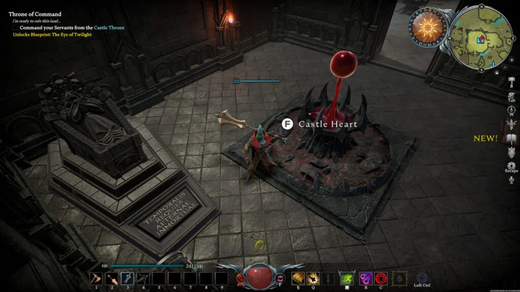 V Rising: How to build, upgrade and move your Castle Heart 1 A Castle Heart in V Rising