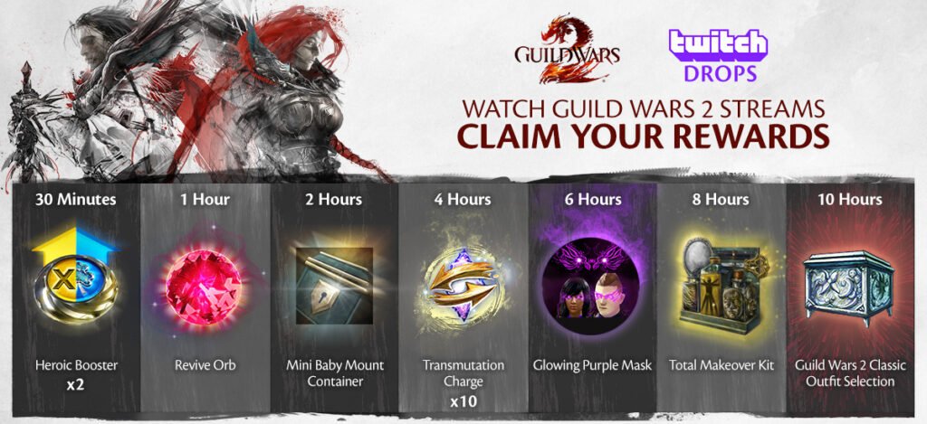 Guild Wars 2 Twitch Drops
