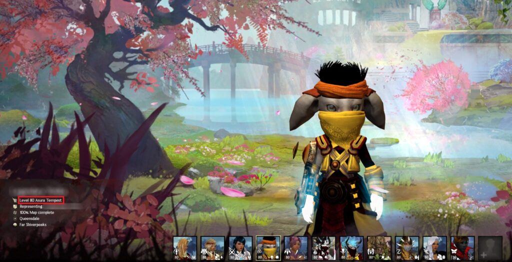 How to find your current race in Guild Wars 2