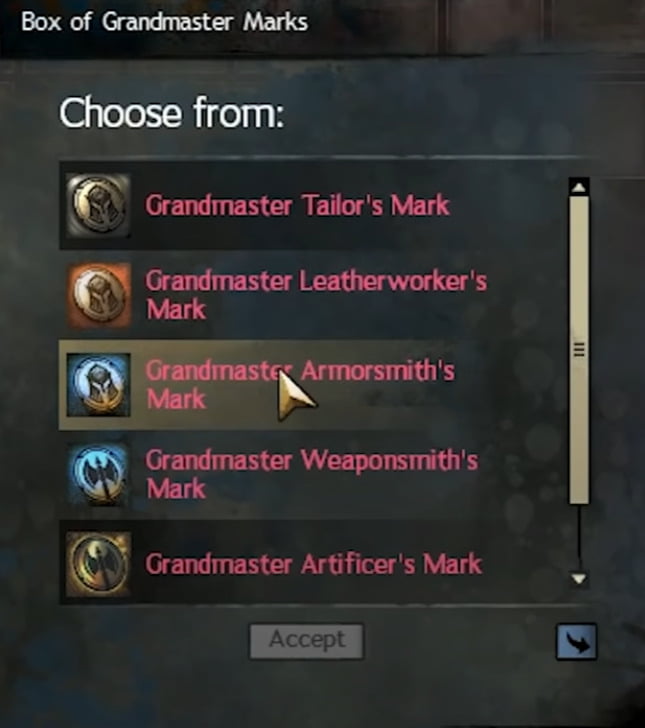 Opening a Box of Grandmaster Marks