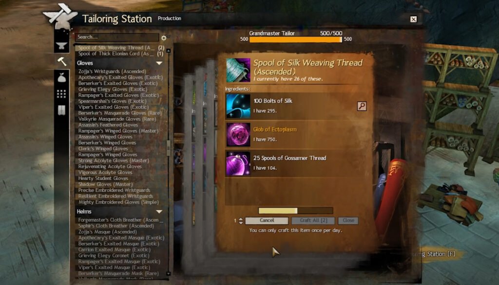 15 How To Craft Ascended Gear Gw2 Advanced Guide