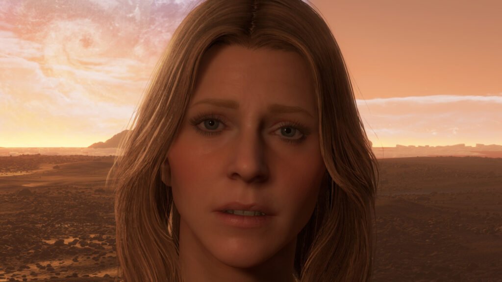 Lindsay Wagner as Amelie, part of the Death Stranding Cast.