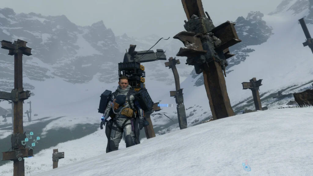 Death Stranding Review 2023: A Revolutionary Game or a Delivery Simulator? 6 Snowy Mountains in Death Stranding