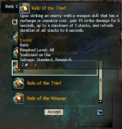 Secrets of the Obscure: Story Acts and Achievements – My Experience 4 Relic Chest in Guild Wars 2