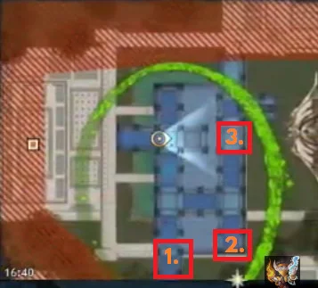 Secrets of the Obscure: Story Acts and Achievements – My Experience 16 The three locations of the strange circumstances for the "Tracking with Gladium" achievement.