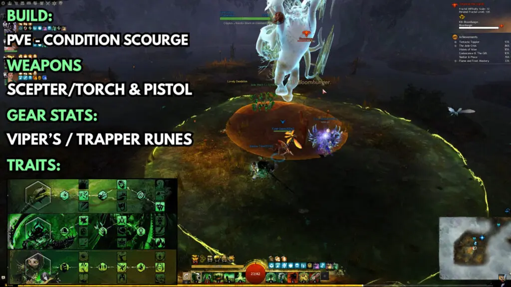 Necromancer End Game PvE Build (Scourge)