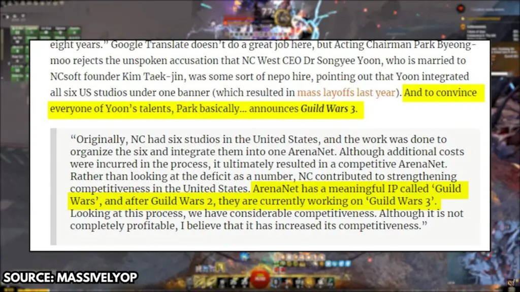 My dreams of a Guild Wars 3... 2 NCSoft announces that they're working on a Guild Wars 3