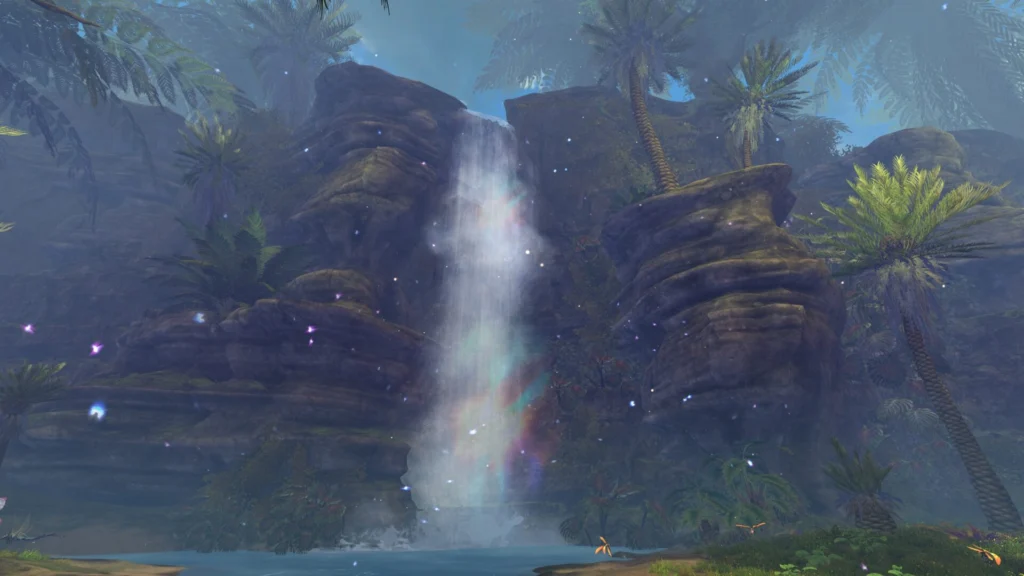 Guild Wars 2: Visions of Eternity Review – Is It Truly Worth Playing? 5 Starlit Weald Waterfalls