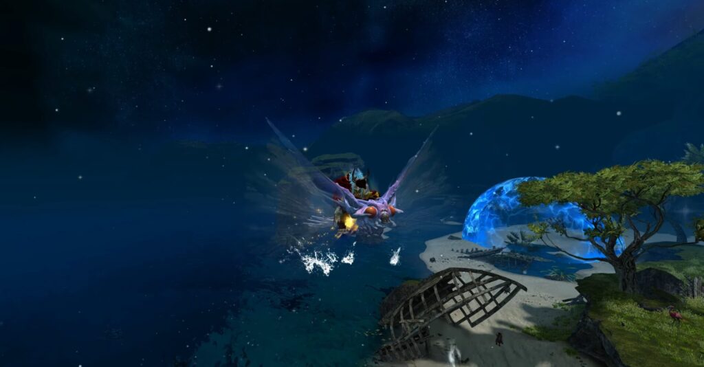 Taking the Visions of Eternity Skimmer up into the sky!