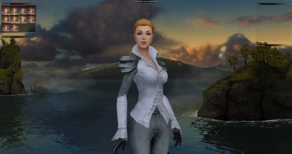 Creating a new character in Guild Wars: Reforged