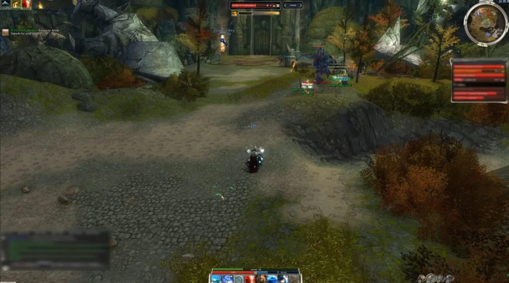 Healing and Protecting as a Monk in the Forsaken Tunnels Dungeon/